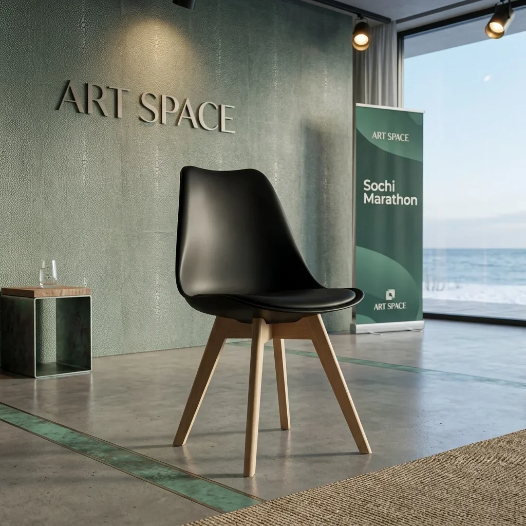 Аренда Черный стул Eames Сочи