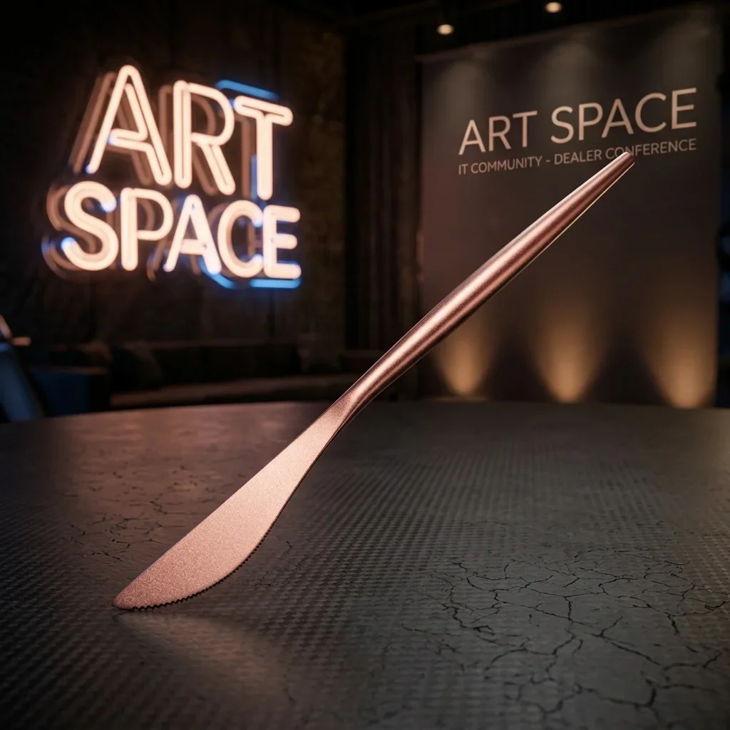 Аренда Золотой столовый нож Сочи | ART SPACE