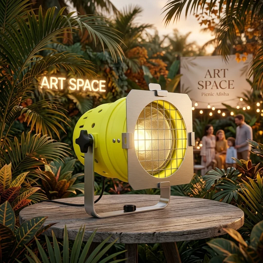 Аренда галогеновых светильников в Сочи: прожекторы ART SPACE