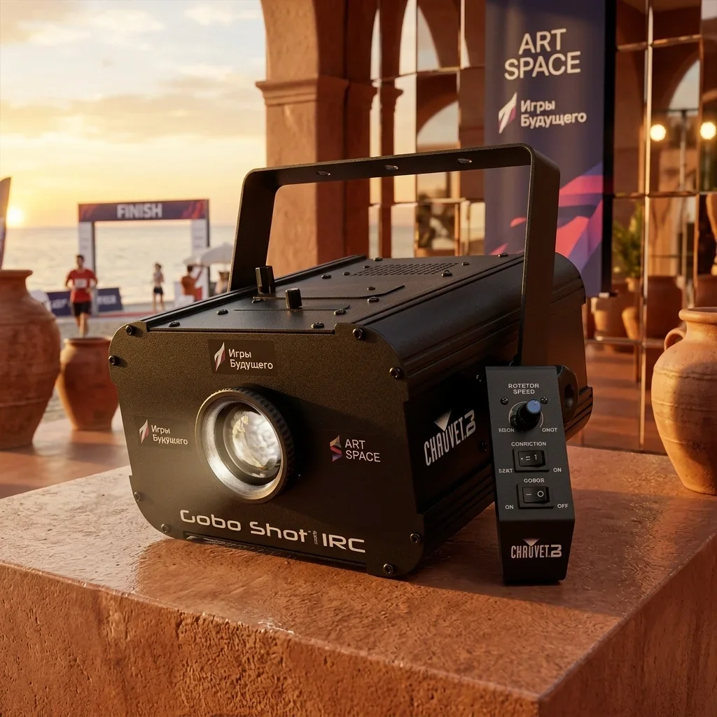 Аренда гобопроектора в Сочи GoboShot-50 для мероприятий