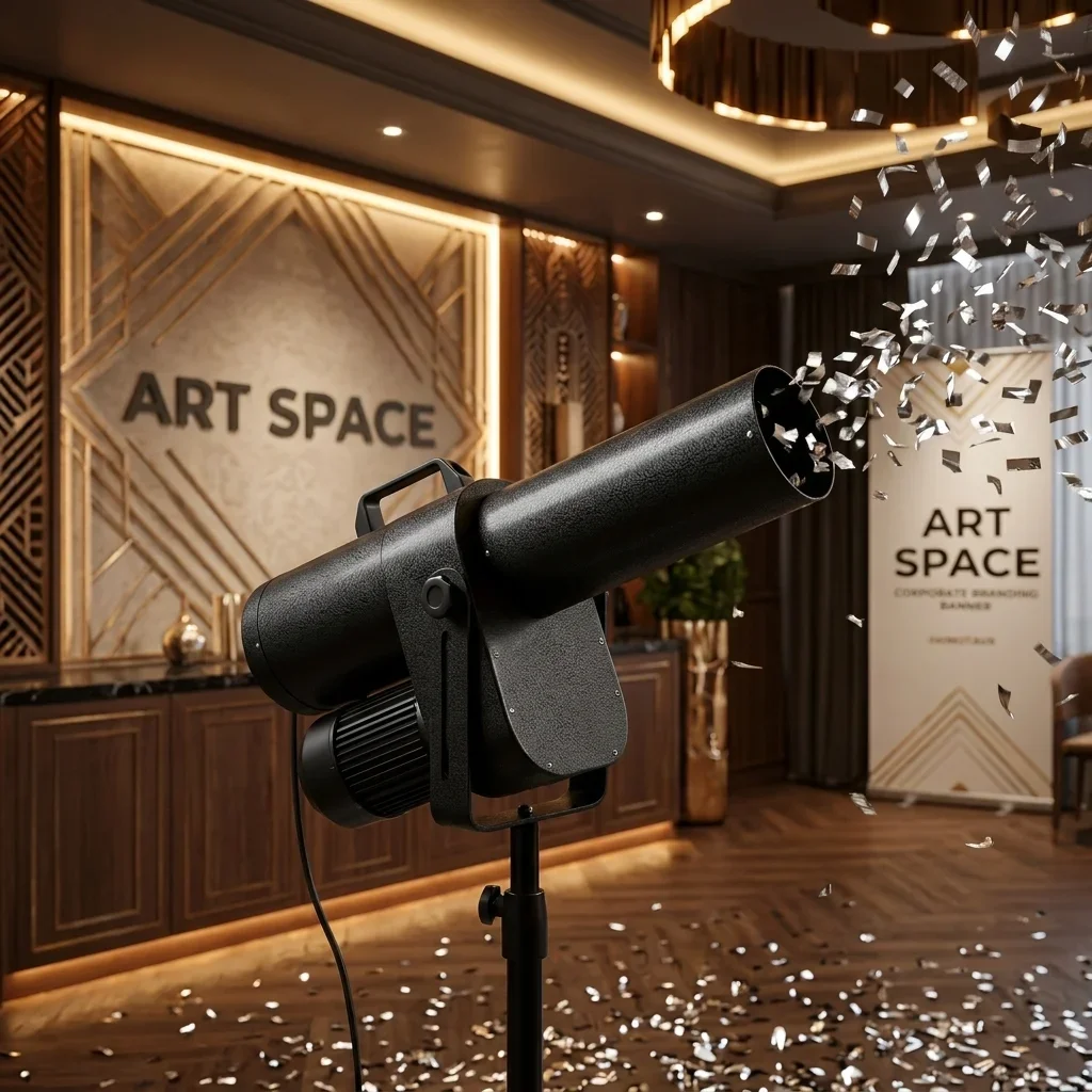 Аренда конфетти-машины в Сочи ART SPACE в Radisson Collection
