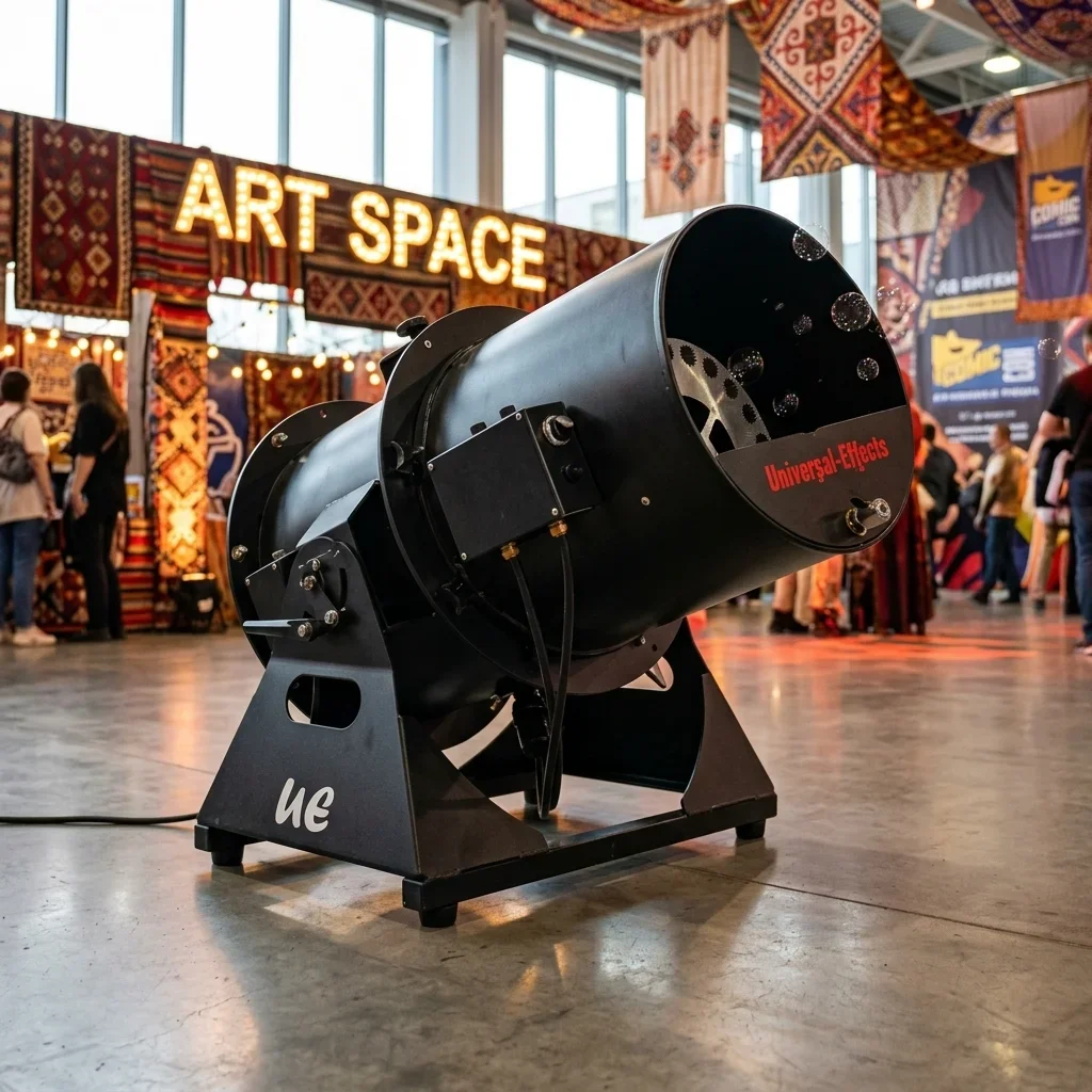 Аренда мощного генератора мыльных пузырей в Сочи | ART SPACE