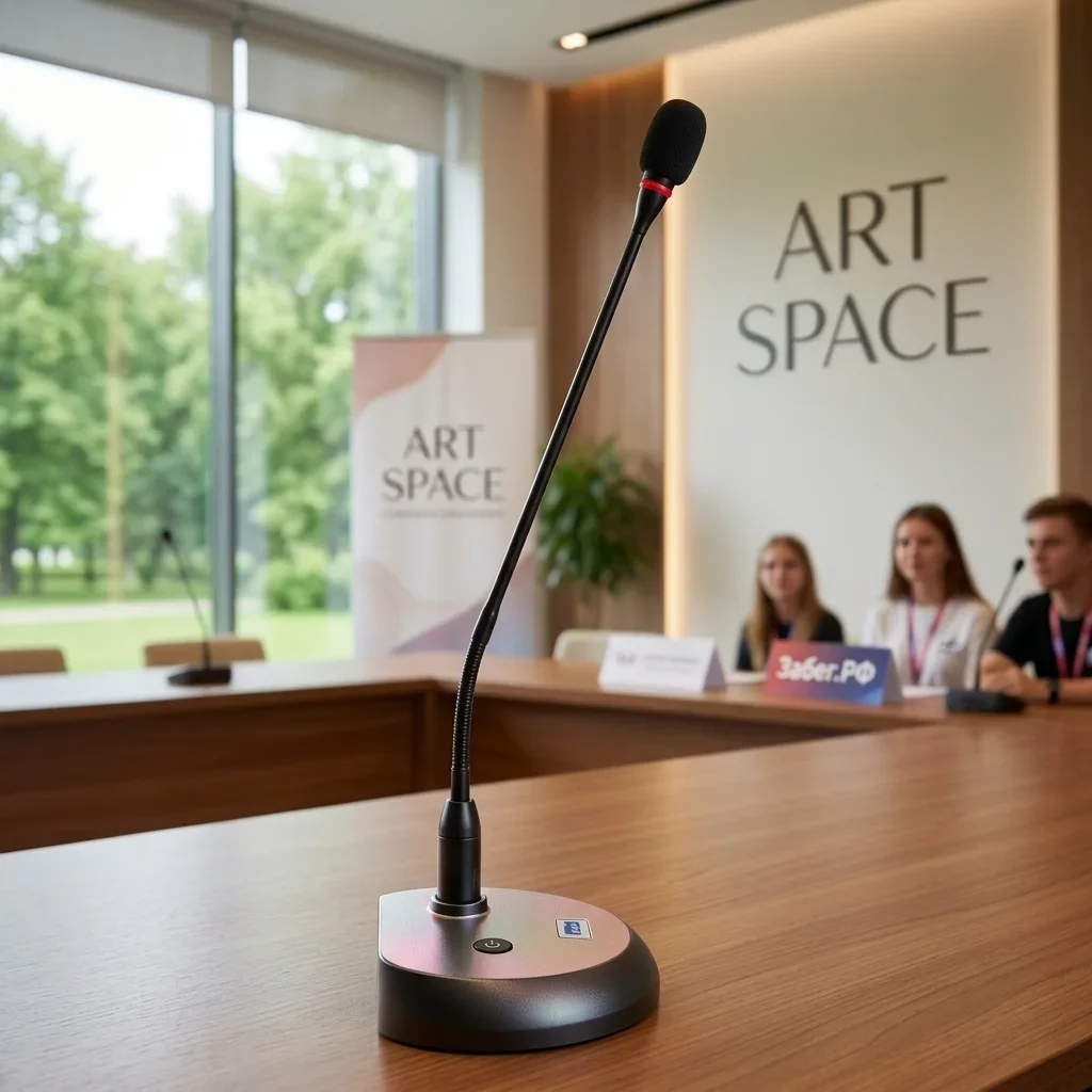 Аренда настольного микрофона для конференций в Сочи | ART SPACE