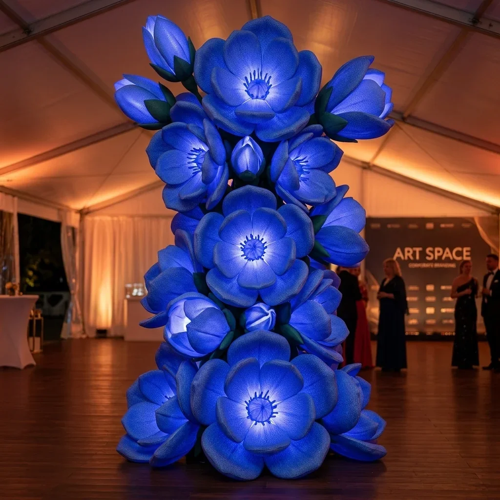 Аренда пневмогирлянды в Сочи: декор для мероприятий в ART SPACE