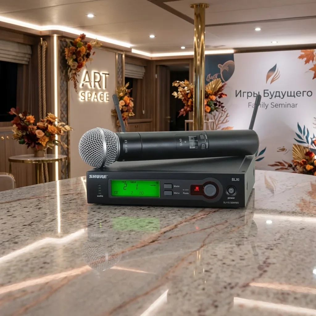 Аренда радиомикрофона Shure SM58 в Сочи — ART SPACE