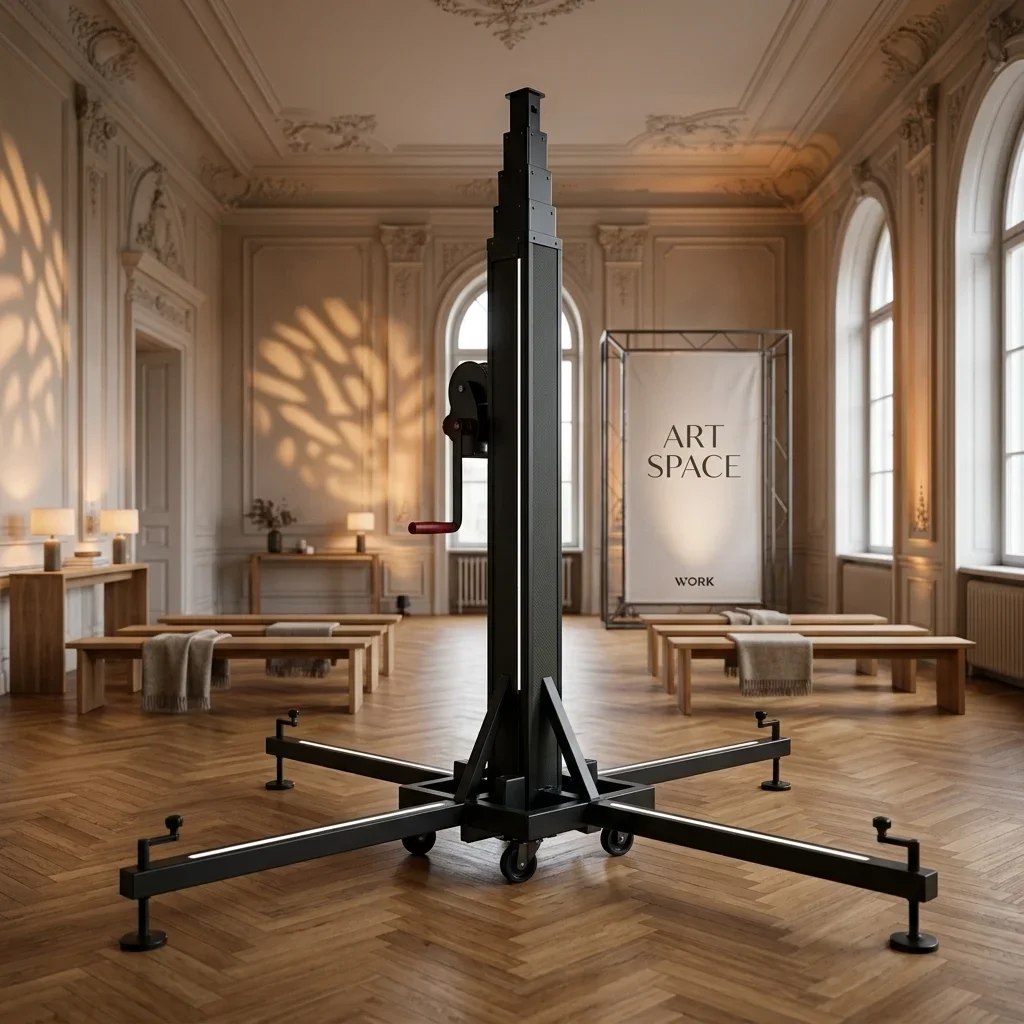 Аренда телескопического подъемника до 6,5 м в Сочи ART SPACE