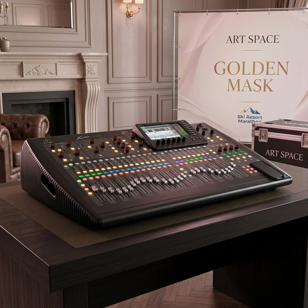 Аренда цифрового микшерного пульта Behringer X-32 в Сочи