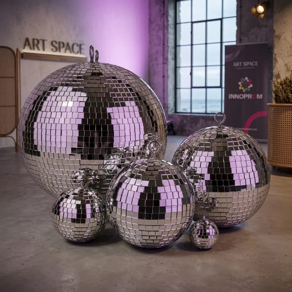 Аренда зеркальных шаров в Сочи от компании ART SPACE