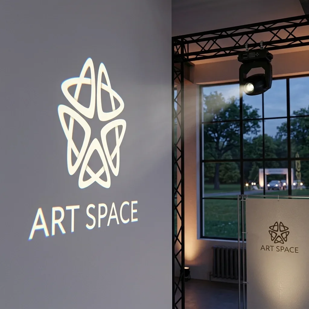 Изготовление гобо-логотипов в Сочи ART SPACE